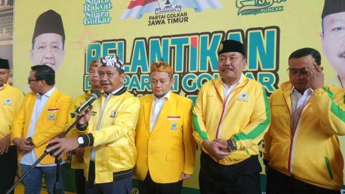 38 DPD II Golkar Jatim Dilantik Serentak di Surabaya, Bahlil: Ini Sejarah, Belum Pernah Sebelumnya