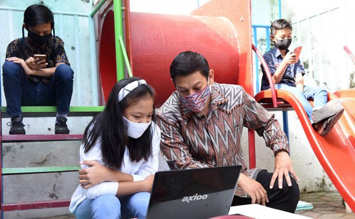 Wali Kota Kediri Apresiasi Fasilitas WiFi Gratis di Kelurahan Pakelan untuk Kegiatan Belajar Online