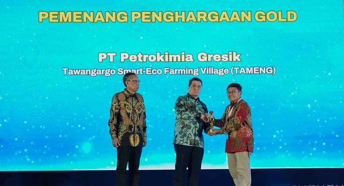 Lewat Program Tameng dan Lontar, Petrokimia Gresik Sabet 2 Penghargaan di CSR and PDB Award 2025
