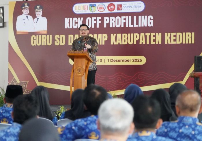 Lewat Profiling, Bupati Dhito Petakan Kompetensi Guru di Kabupaten Kediri