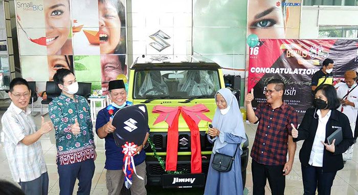 Program Suzuki Bonus Suzuki, Jusih dari Bekasi dapat Jimny