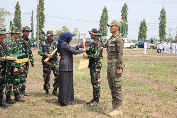 TMMD ke-126 Resmi Dimulai, Wabup Sidoarjo Serahkan Peralatan Kerja