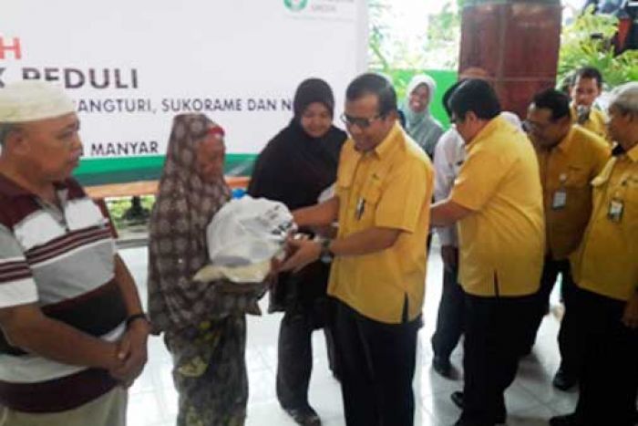 Bantu Warga Kurang Mampu, Petrokimia Gelar Pasar Murah 9.200 Paket Sembako