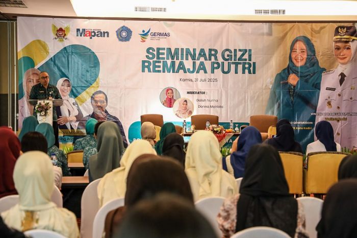 Tingkatkan Kesadaran Pemenuhan Gizi, Pemkot Kediri Edukasi Gizi Bagi Remaja Putri Melalui Seminar Tingkatkan Kesadaran Pemenuhan Gizi, Pemkot Kediri Edukasi Gizi Bagi Remaja Putri Melalui Seminar