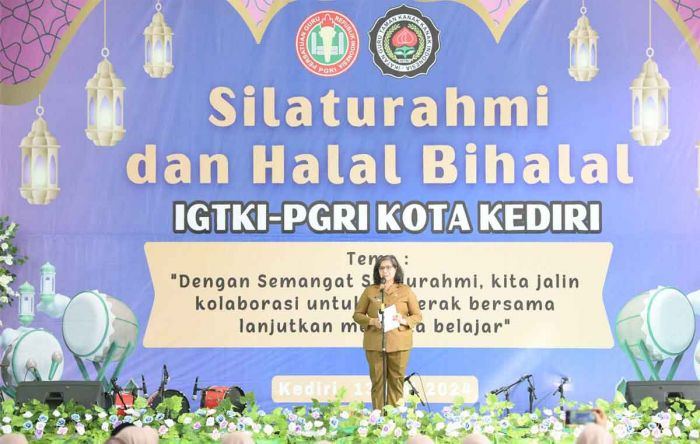 Zanariah Silaturahmi dan Halal Bihalal Bersama IGTKI Kota Kediri