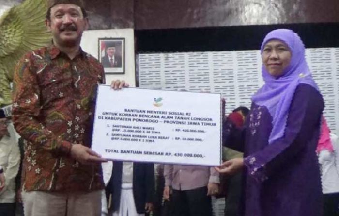 Ahli Waris Longsor Banaran Dapat Bantuan Rp 35 Juta