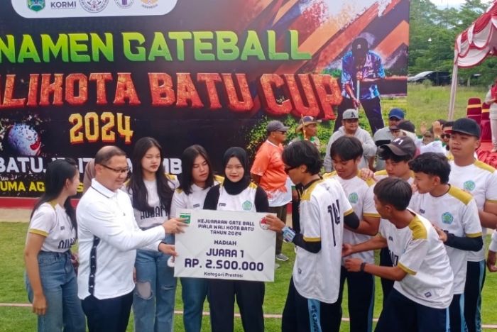 SMAN 2 Batu Raih Juara 1 Turnamen Gateball Pj Wali Kota Cup 2024