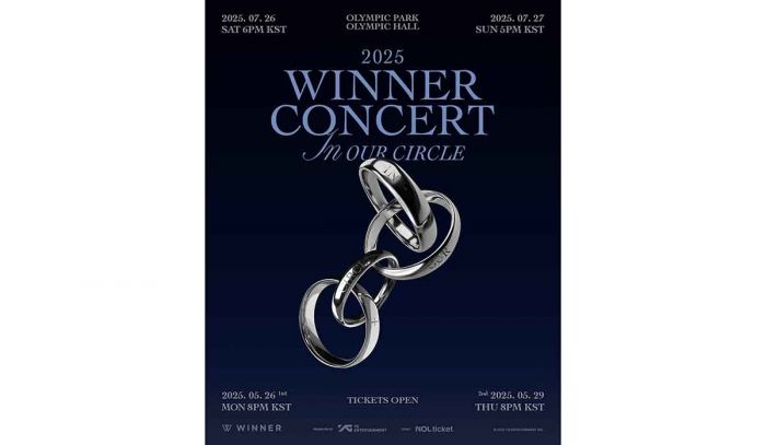 WINNER Umumkan Konser IN OUR CIRCLE 2025 Juli Mendatang WINNER Umumkan Konser IN OUR CIRCLE 2025 Juli Mendatang