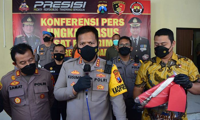 Maling Bersajam di Wonoayu Sidoarjo Ditangkap Polisi