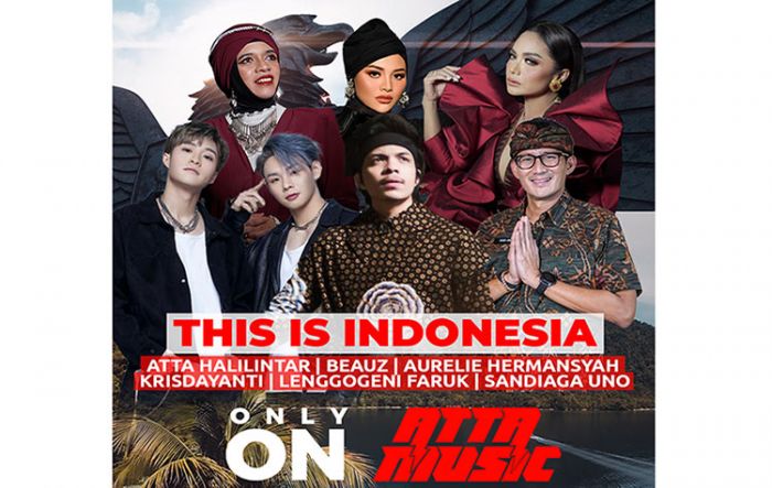 "This Is Indonesia", Lagu Baru Atta Halilintar Bersama Musisi Internasional, DJ Beauz