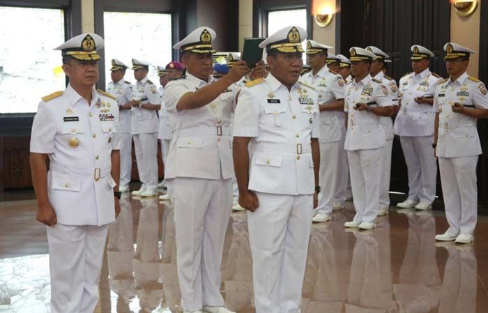 Kaskoarmada II Resmi Dijabat Laksma TNI Ahmadi Heri Purwono