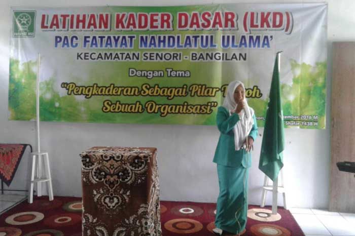Ratusan Kader Fatayat Bangilan - Senori Ikuti LKD