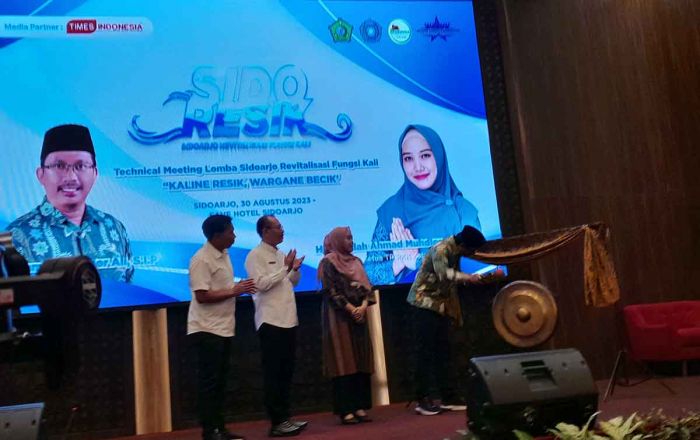 Ajak Warga Peduli Sungai, Pemkab Sidoarjo Luncurkan Program Sidoresik 2023