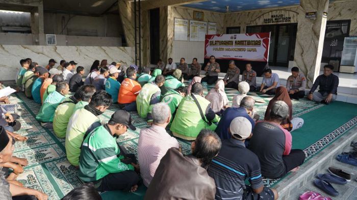 Polres Mojokerto Kota Gelar Silaturahmi Sabuk Kamtibmas, Libatkan Berbagai Elemen Masyarakat