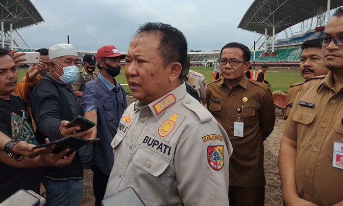 Tinjau Kesiapan Venue Porprov Jatim, Bupati Jember: InsyaAllah Selesai pada Waktunya