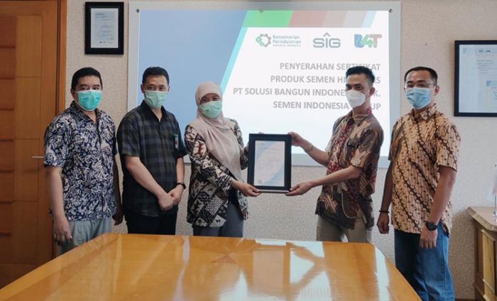 SIG Luncurkan Semen Hidraulis Tipe High Early Pertama di Indonesia