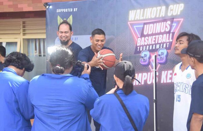 Wali Kota Kediri Buka Udinus Basketball Tournament 3x3, Pemenang Dapat Beasiswa Pendidikan