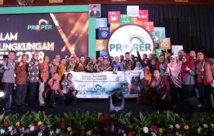 Pertamina EP Raih Proper Hijau dari Kementerian KLHK