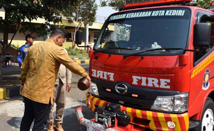 Wali Kota Kediri Launching Kendaraan Baru Pemadam Kebakaran