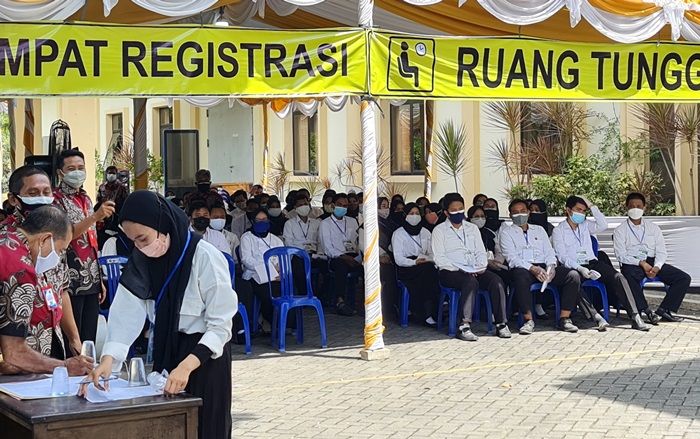 Hari Pertama Tes SKD CPNS Pemkab Bangkalan Diikuti 277 Peserta