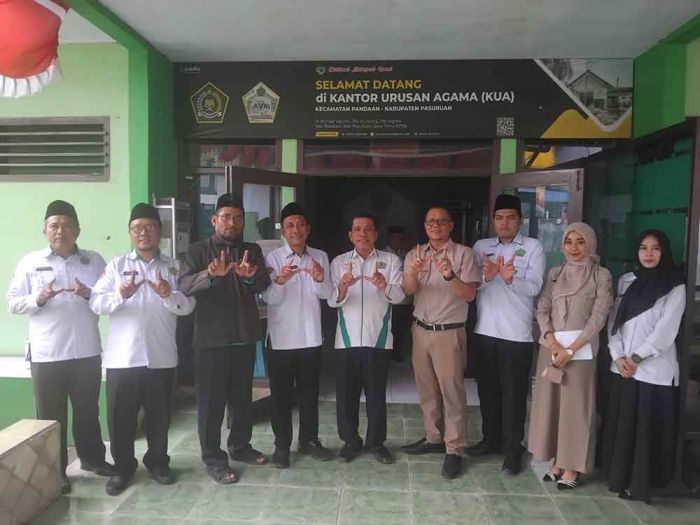 Tim Wakaf Kantah Pasuruan Gelar Musyawarah Percepatan Bersama KUA Pandaan