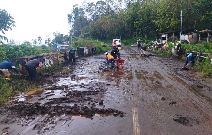 Hujan Deras, Kota Batu Dilanda Banjir dan Tanah Longsor