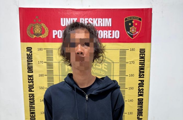 Polsek Driyorejo Tangkap Pelaku Percobaan Pencurian Bersajam di Toko Sembako