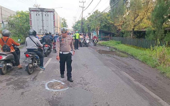Kecelakaan di Jalan Raya Sawunggaling Sidoarjo, 2 Warga Mojokerto Tewas