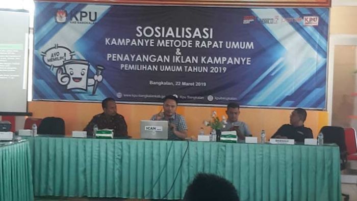 KPU Bangkalan Sosialisasikan Aturan Tentang Iklan di Media Massa