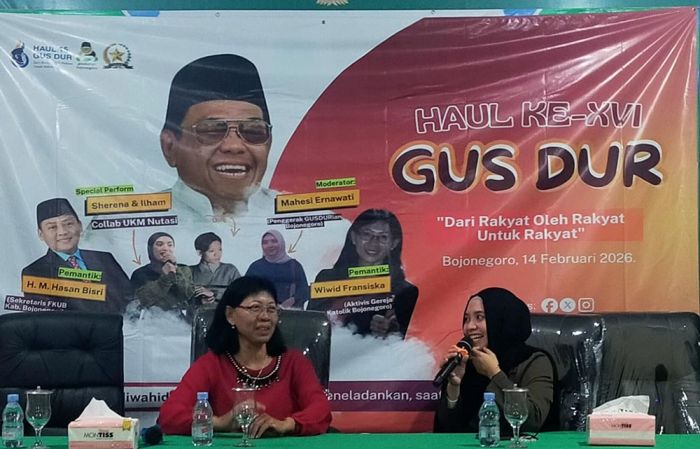 Gusdurian Bojonegoro Gelar Tasyakuran dan Dialog Lintas Iman Peringati Haul ke-16 Gus Dur