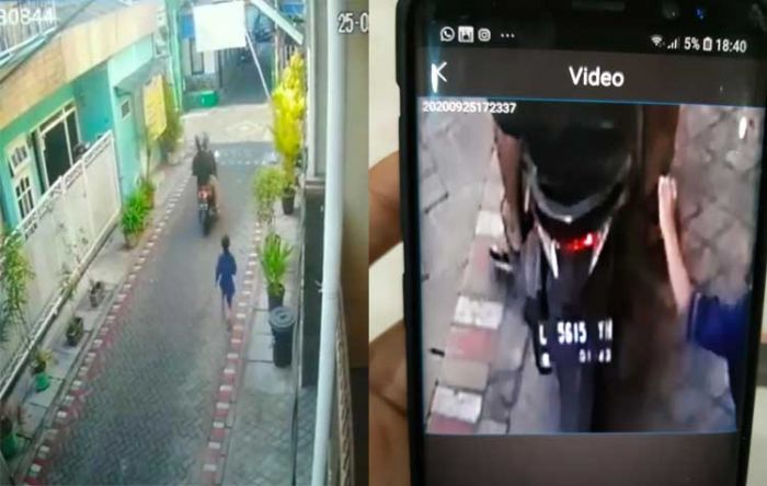 Heboh, Jambret Beraksi di Pumpungan III Surabaya, Sasar Bocah Main HP di Teras Rumah 