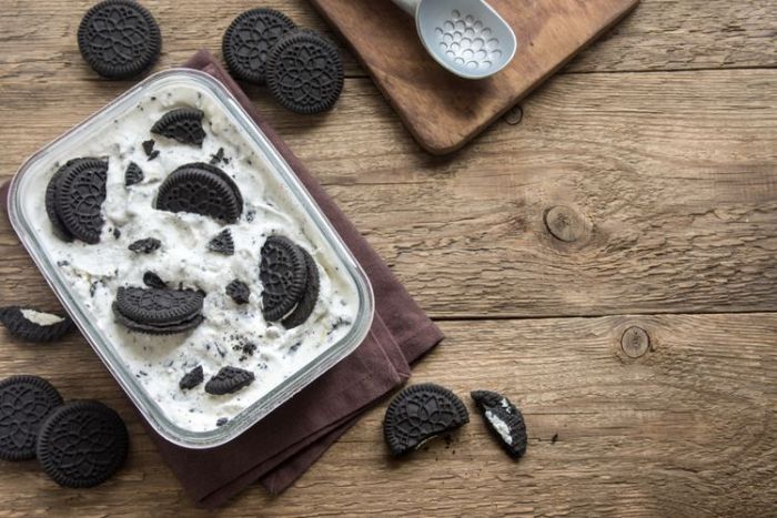 Cara Mudah Buat Es Krim Oreo ala Rumahan