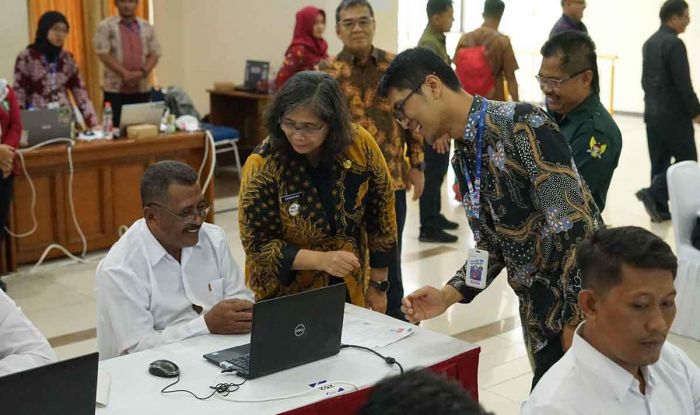 Zanariah Tinjau Pelaksanaan Tes PPPK Pemkot Kediri