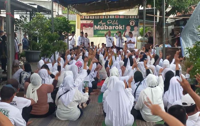 Warga Jetis Ucapkan Janji Setia untuk Menangkan Pasangan Mubarok