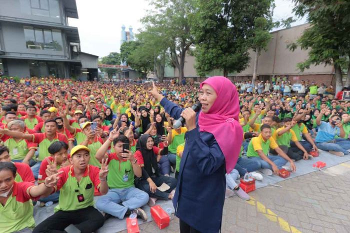 Di Sidoarjo, Khofifah Ajak Sukseskan Pilkada Serentak 2024 dengan Damai dan Senang