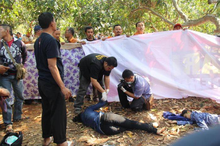 Dua Pelajar MTs Alfatah Tewas di Kebun Mangga