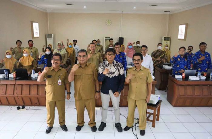 Siap Tiru Aplikasi Milik Pemkab Sumedang, Pemkot Kediri Gelar Pendampingan Teknis