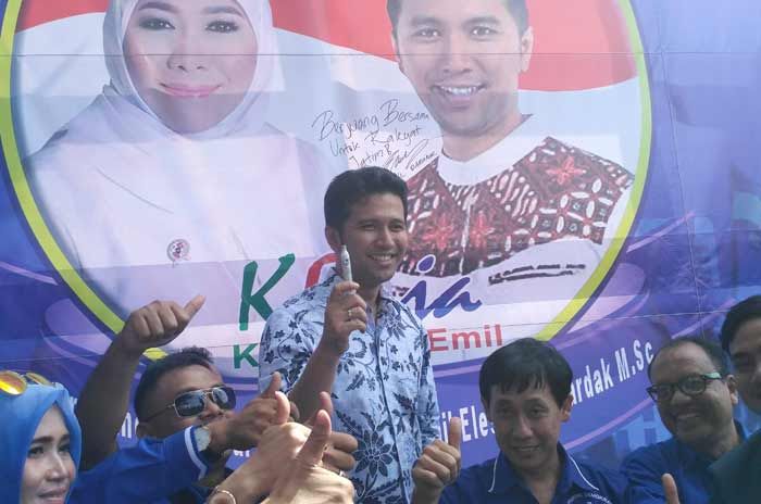 Pilgub Jatim 2018, Khofifah - Emil Dipastikan Solid