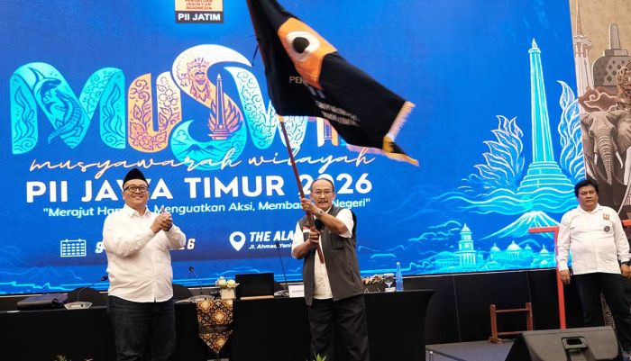 Gentur Prihantono Terpilih Lagi Pimpin PII Jawa Timur 2026-2029