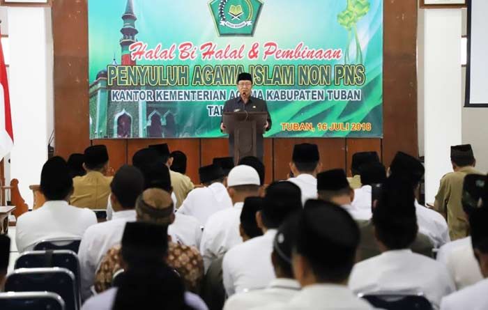 Dukung Program Pemkab, Bupati Tuban Sampaikan Terima Kasih kepada Penyuluh Agama