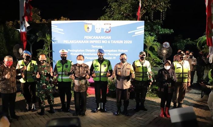 ​TNI-Polri Siap Kawal Pemkot Surabaya Terapkan Inpres Nomor 6