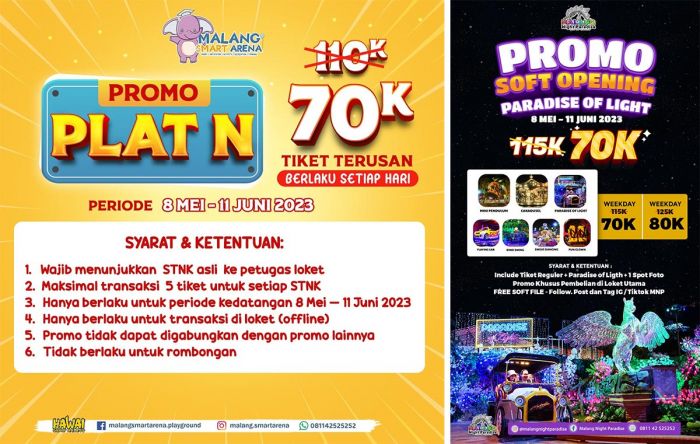 Manjakan Warga Malang Raya, Hawai Group Luncurkan Promo Plat N