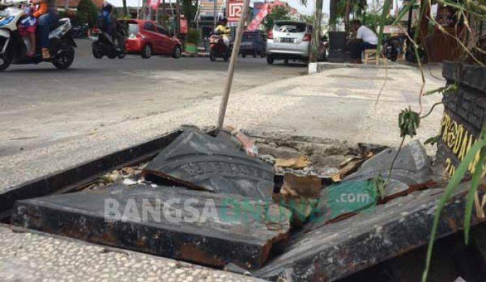 Proyek Gorong-gorong Kota Kediri Bermasalah: Pengerjaan Molor, kini Bangunan sudah Mulai Rusak