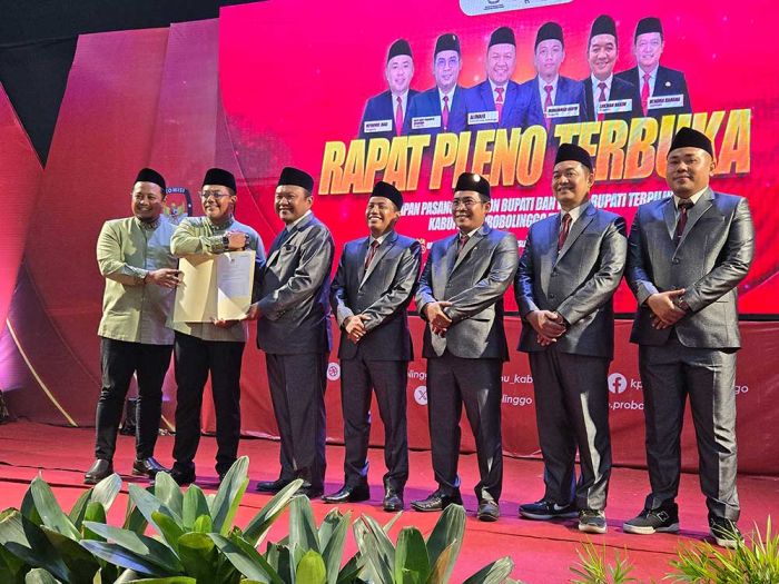 KPU Tetapkan Gus Haris-Lora Fahmi Sebagai Bupati Terpilih Periode 2024-2029