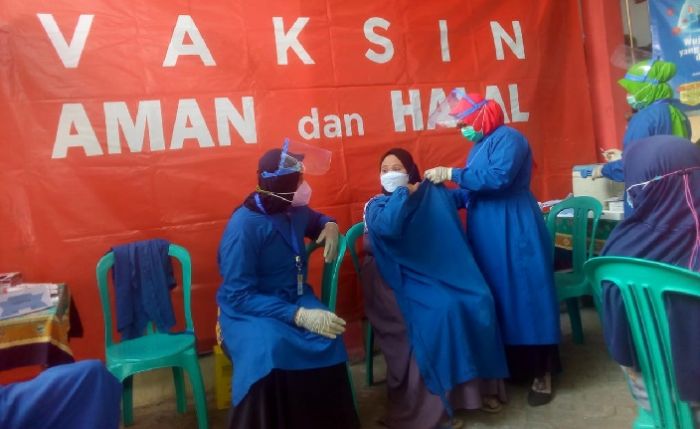 Komitmen Lawan Covid-19, Rumah Zakat-UPT Puskesmas Bulangan Haji Gelar Vaksinasi Gratis