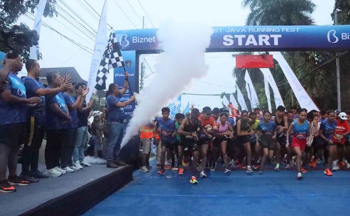 Semarak Tetralogi East Java Running Festival di Kota Kediri