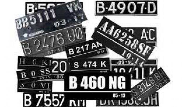 Ini Denda Tilang Jika Nekat Pakai Pelat Nomor Modifikasi