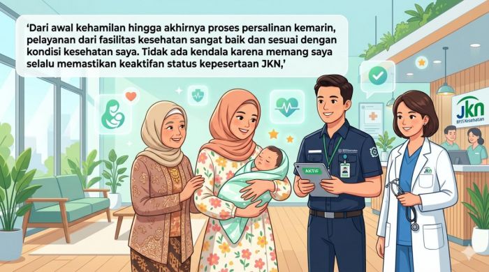 JKN Bikin Tenang Jelang Persalinan, Ibu asal Madiun ini Tak Lagi Khawatir Soal Biaya Kesehatan