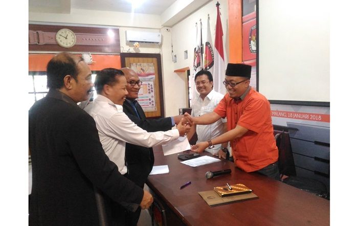 Minta Tangguhkan Penetapan Paslon Anton - Samsul, Dua Bacawawali Gugat KPUD dan DPC PKB Kota Malang