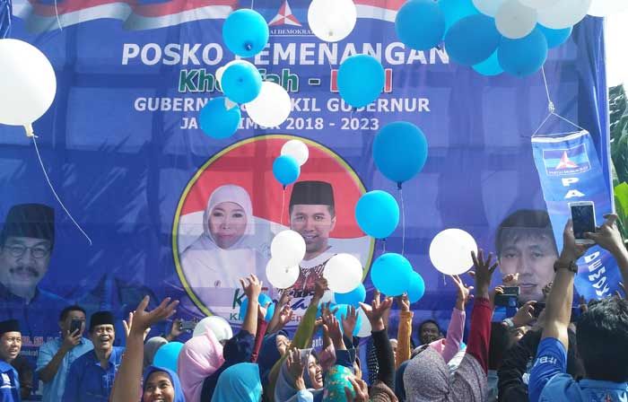 Emil Dardak Resmikan Posko Pemenangan di Bojonegoro